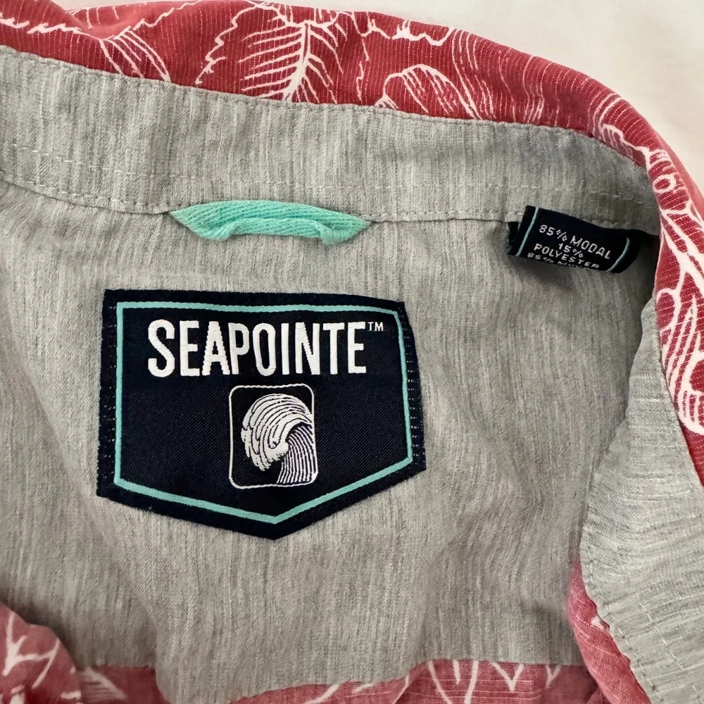 Men’s Seapointe Hawaiian Shirt - Picture 2 of 2